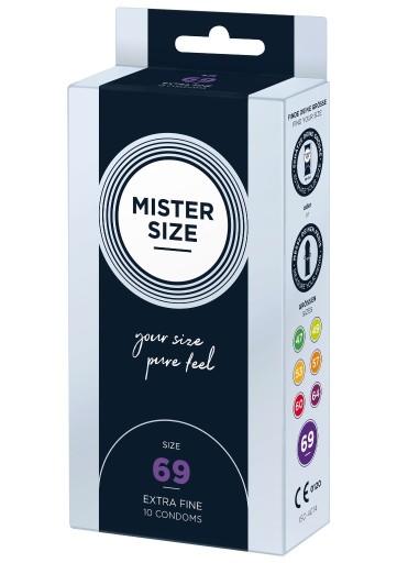 Zdjęcie oferty: Prezerwatywy mister size 69mm 10pcs