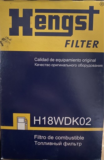 Zdjęcie oferty: Filtr paliwa HENGST Filter H18WDK02