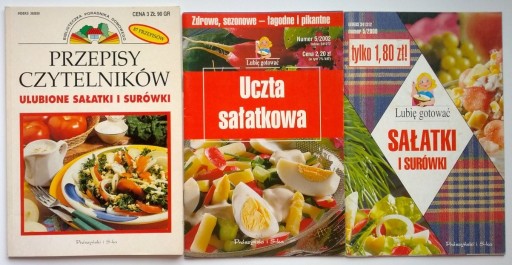 Zdjęcie oferty: Ulubione sałatki i surówki+Uczta sałatkowa+Sałatki