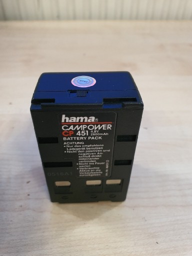 Zdjęcie oferty: Bateria hama campower CP451 do aparatu/kamery