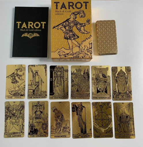 Zdjęcie oferty: Tarot Black & Gold Edition
