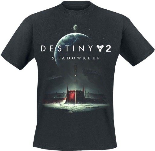 Zdjęcie oferty: Destiny 2 Shadowkeep T-shirt XL/XXL Koszulka Męska Czarna 100% Bawełna NOWY