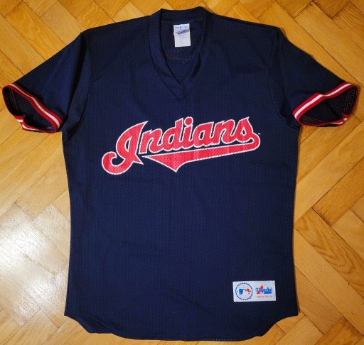 Zdjęcie oferty: KOSZULKA MLB MAJESTIC r.M CLEVELAND INDIANS UNIKAT