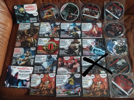 Zdjęcie oferty: CD-Action zestaw gier 