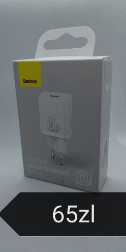 Zdjęcie oferty: Ladowarka Baseus 30W USB C biala