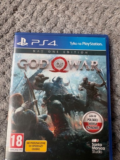 Zdjęcie oferty: GOD OF WAR PS4 - DAY ONE EDITION - jak nowa