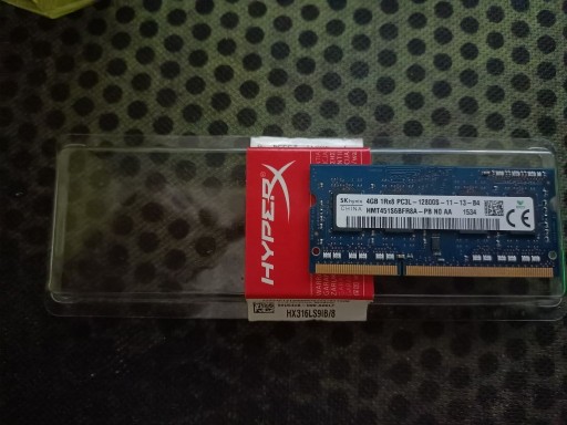 Zdjęcie oferty: kostka pamięci ram do laptopa 4gb