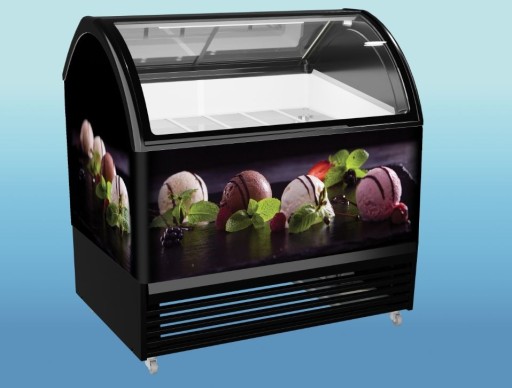 Zdjęcie oferty: NOWA zamrażarka do lodów JUKA M12Q 12 kuwet na lody konserwator DOSTAWA