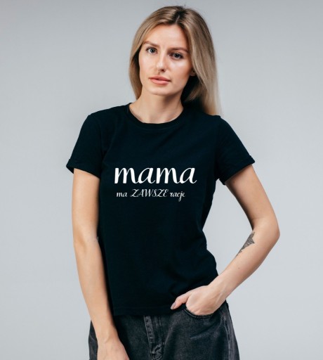 Zdjęcie oferty: Koszulka dla mamy, koszulka na urodziny, koszulka damska