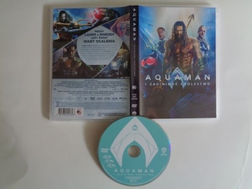 Zdjęcie oferty: DVD - AQUAMAN I ZAGINIONE KRÓLESTWO stan +bdb