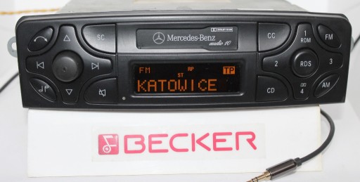 Zdjęcie oferty: radio BECKER  audio 10 mercedes  Z AUX jedyny taki