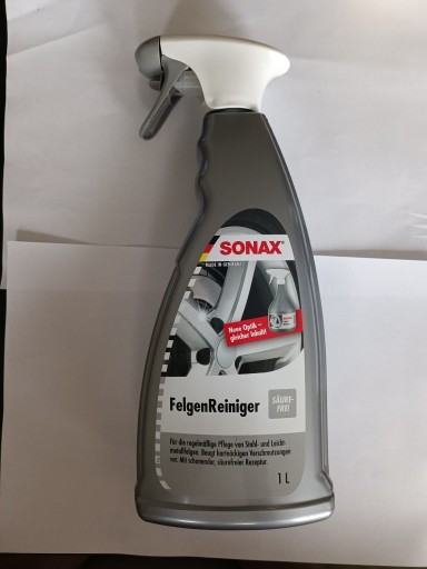 Zdjęcie oferty: Sonax Płyn do mycia felg 1l FELGENReiniger04303410