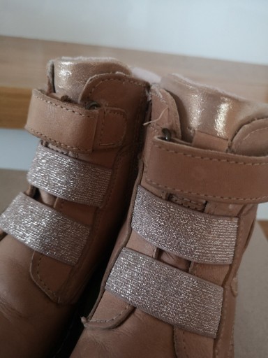 Zdjęcie oferty: Buty zimowe dla dziewczynki Lasocki 27 skórzane