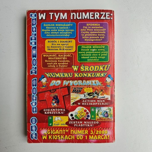 Zdjęcie oferty: Komiks Gigant 2/2000 - Żarłok nienażarty 