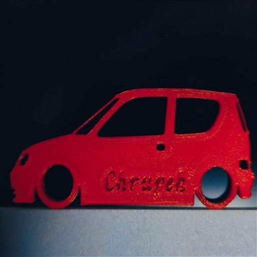 Zdjęcie oferty: Brelok w kształcie samochodu - druk 3D