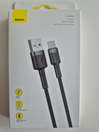 Zdjęcie oferty: Kabel Baseus Cafule USB-C 2metry