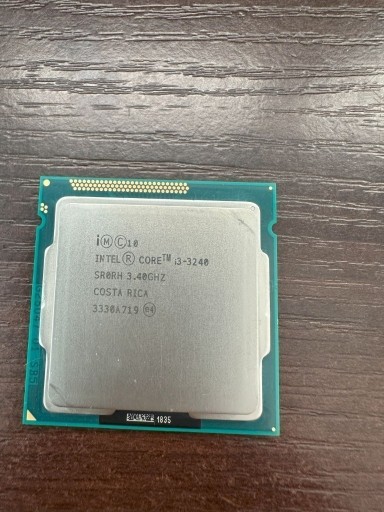 Zdjęcie oferty: Procesor Intel i3-3240 2 x 3,4 GHz socket 1155