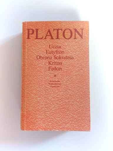 Zdjęcie oferty: Platon "Uczta, Eutyfron, Obrona Sokratesa, Kriton"