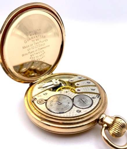Zdjęcie oferty: Oryginalny zegarek kieszonkowy Rolex złocony kryty