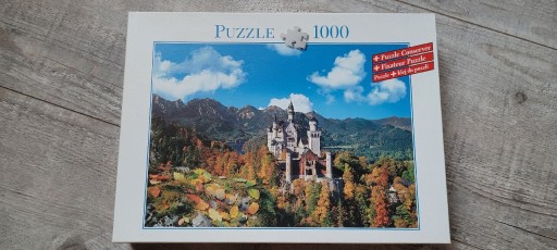 Zdjęcie oferty: Grube Puzzle 1000 elementów Zamek Neuschwanstein 