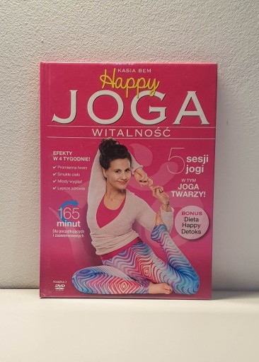 Zdjęcie oferty: Kurs Kasia Bem happy joga witalność  DVD