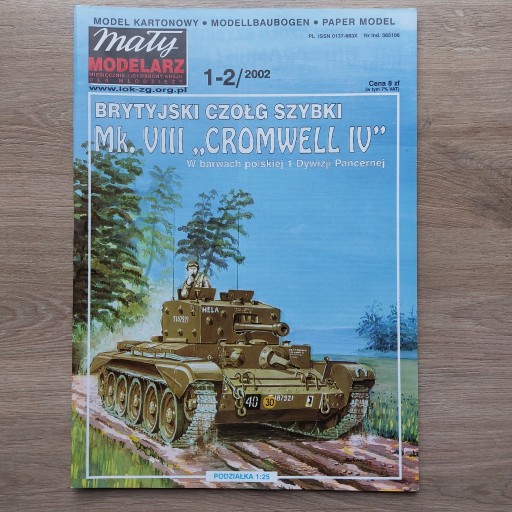 Zdjęcie oferty: Mały Modelarz 2002/1-2 czołg "Cromwell IV"