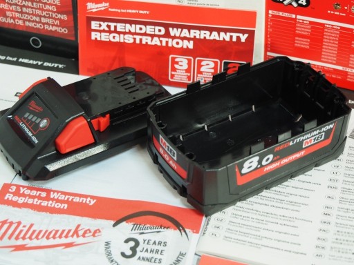 Zdjęcie oferty: MILWAUKEE M18 B8 obudowa bateria 18v 8Ah 