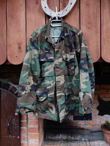 Zdjęcie oferty: Bluza wojskowa BDU woodland S Regular Vintage M