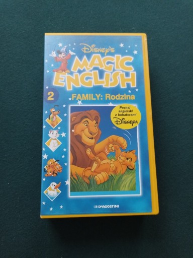 Zdjęcie oferty: Magic English VHS 2 Family Rodzina 