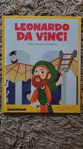 Zdjęcie oferty: Leonardo Da Vinci z serii Moi Bohaterowie