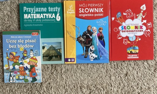 Zdjęcie oferty: Książki edukacyjne + “Uczę się pisać…” GRATIS