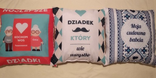 Zdjęcie oferty: Poduszka dekoracyjna/prezent dla dziadków