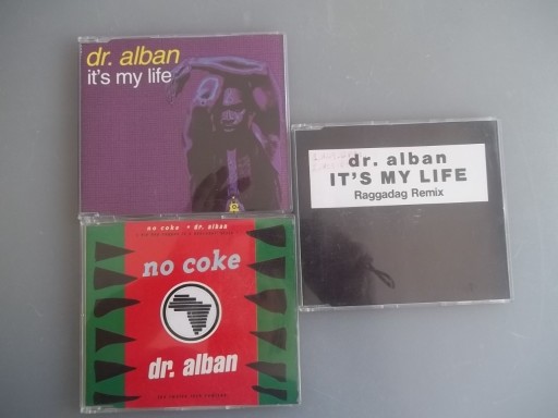 Zdjęcie oferty: Dr.Alban-It s my life Raggadag rmx No Coke 
