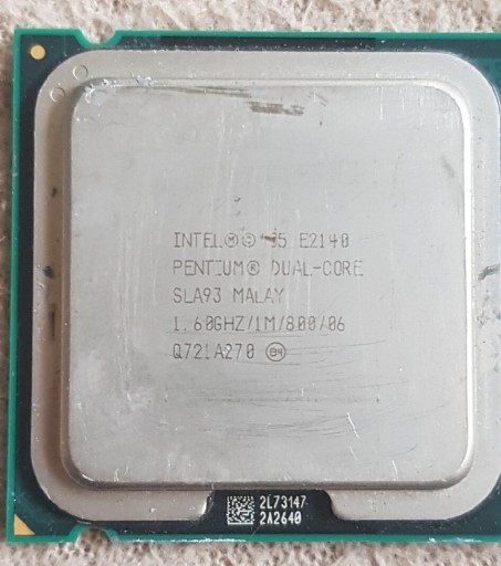 Zdjęcie oferty: Procesor Intel Pentium Dual Core E2140