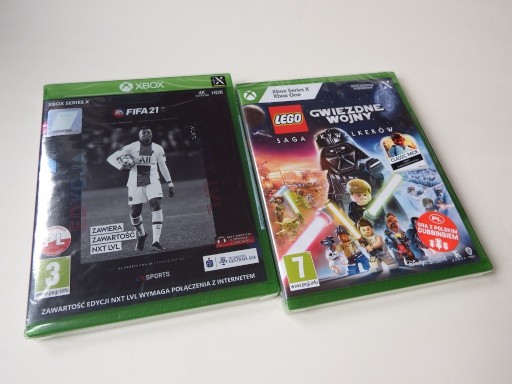 Zdjęcie oferty: ZESTAW XBOX Series X FIFA 21 + LEGO Skywalker PL