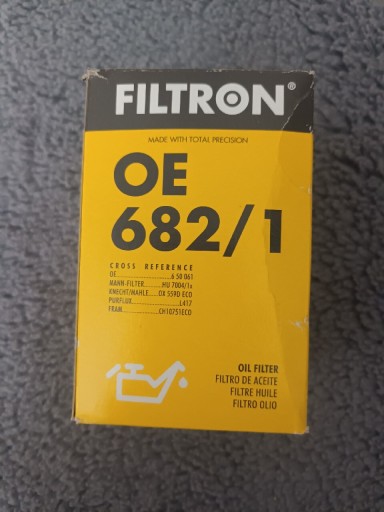 Zdjęcie oferty: Filtr oleju OE682/1 do OPEL INSIGNIA A 2.0CDTI