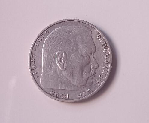 Zdjęcie oferty: 2 Reichsmark Silber Paul von Hindenburg