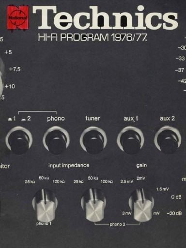 Zdjęcie oferty: Katalog Technics z 1976-1977