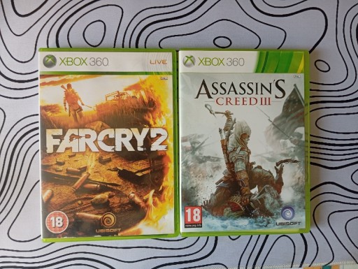 Zdjęcie oferty: Far Cry 2 + Assassin's Creed 3 | Xbox 360 