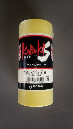 Zdjęcie oferty: Kabuki Tamiya taśma maskująca 18mm x 7 szt.