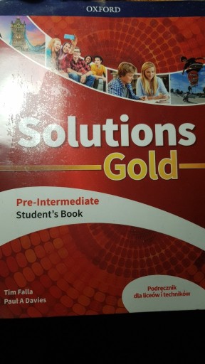 Zdjęcie oferty: Solutions Gold Pre-Paul A. Davies, Tim Falla