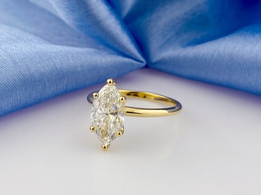 Zdjęcie oferty: Zloty pierścionek z diamentem 2 ct z certyfikatem IGI