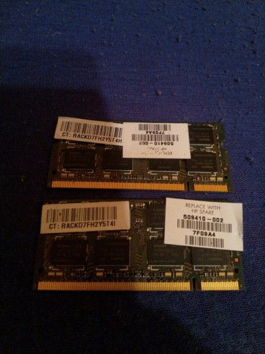 Zdjęcie oferty: Pamięć RAM HYNIX 2GB HYMP125S64CP8-S6 AB-C 2 szt