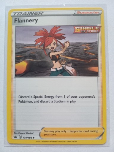 Zdjęcie oferty: Pokemon TCG Flannery 139/198 Battle Styles