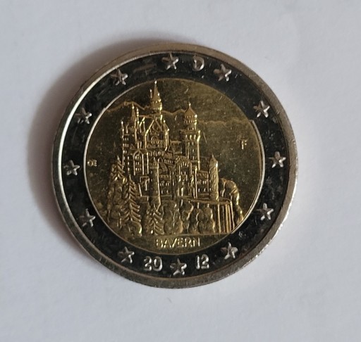 Zdjęcie oferty: 2 Euro DEUTSCHLAND 2012 literka F