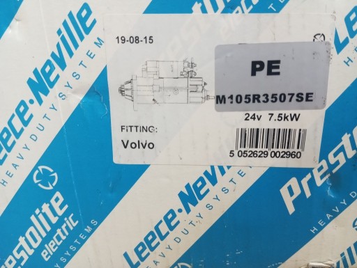 Zdjęcie oferty: ROZRUSZNIK PRESTOLITE ELECTRIC PE M105R3507SE