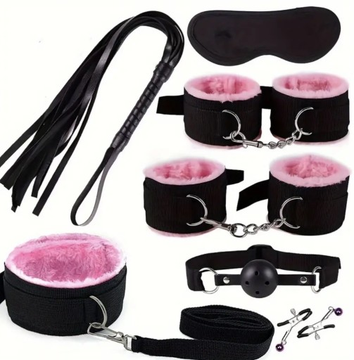 Zdjęcie oferty: 7 Szt. Zestawy Do Wiązania Bondage Zestaw BDSM