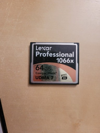 Zdjęcie oferty: Karta CompactFlash Lexar Professional 64gb 1066x