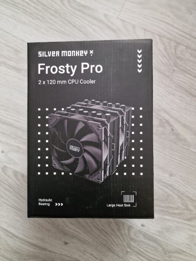 Zdjęcie oferty: Chłodzenie procesora Silver Monkey X Frosty Pro