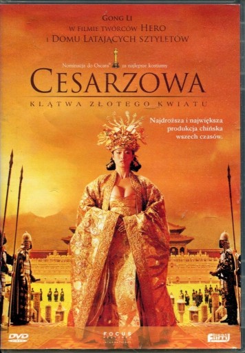 Zdjęcie oferty: Cesarzowa. Klątwa złotego kwiatu DVD